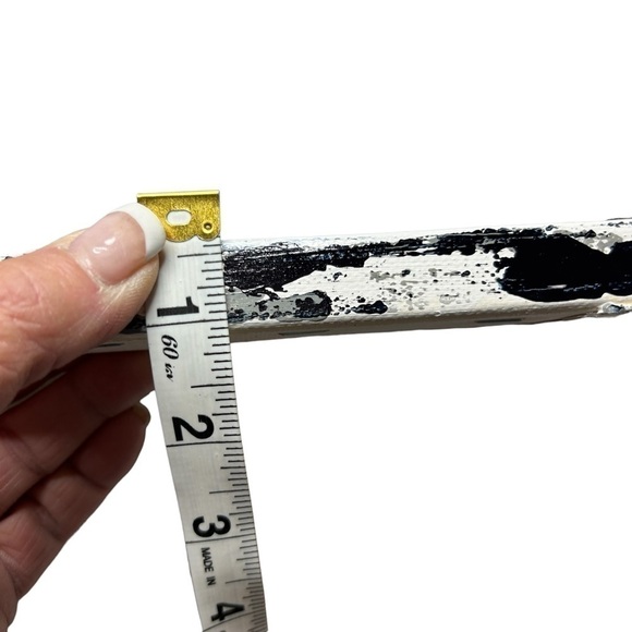 NWT Original Artwork Acrylic on Canvas 10 x 20” City On the lake - Picture 14 of 16